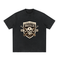 Heavyweight Vintage Washed Frayed T-Shirt