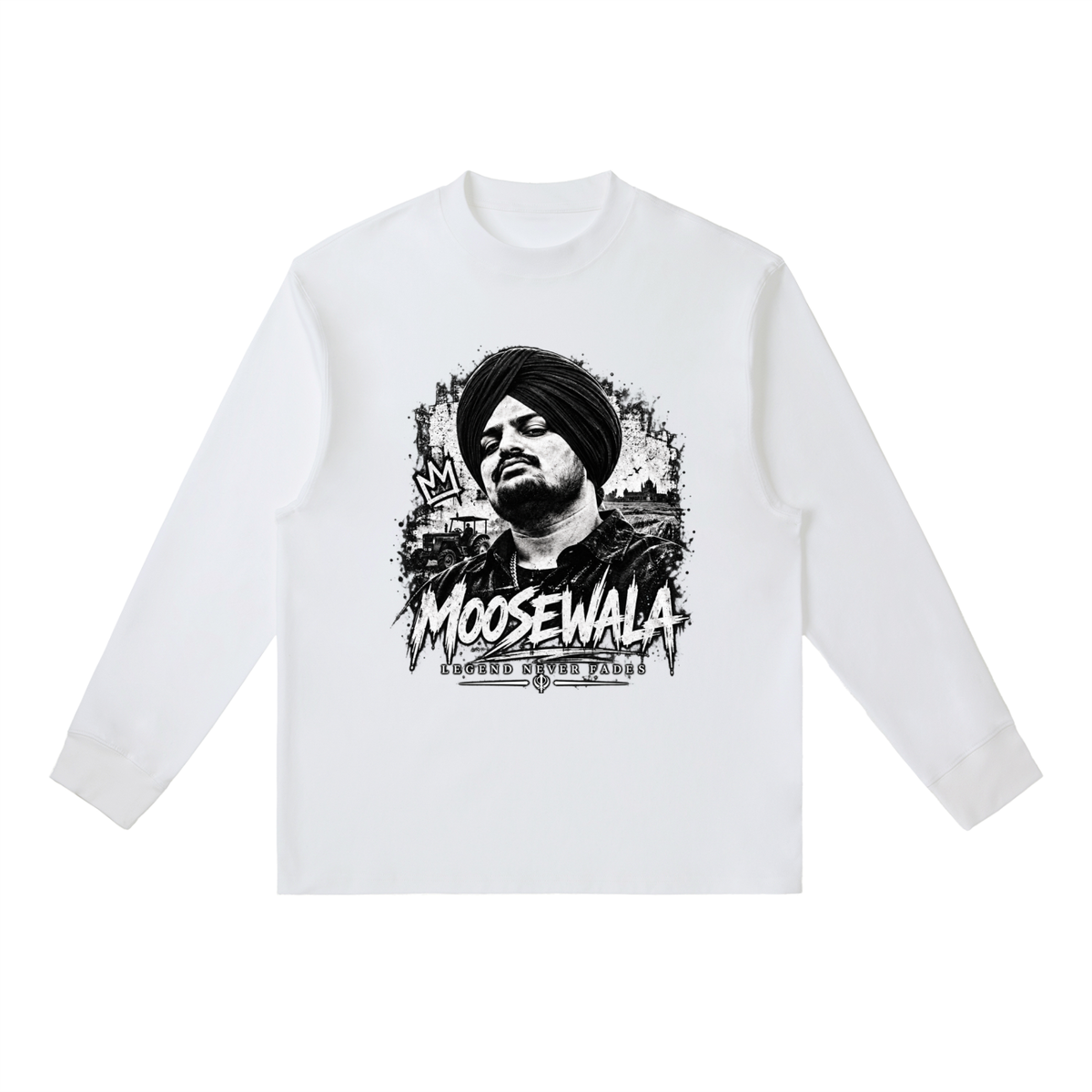 Essential Crewneck Long-Sleeve T-Shirt